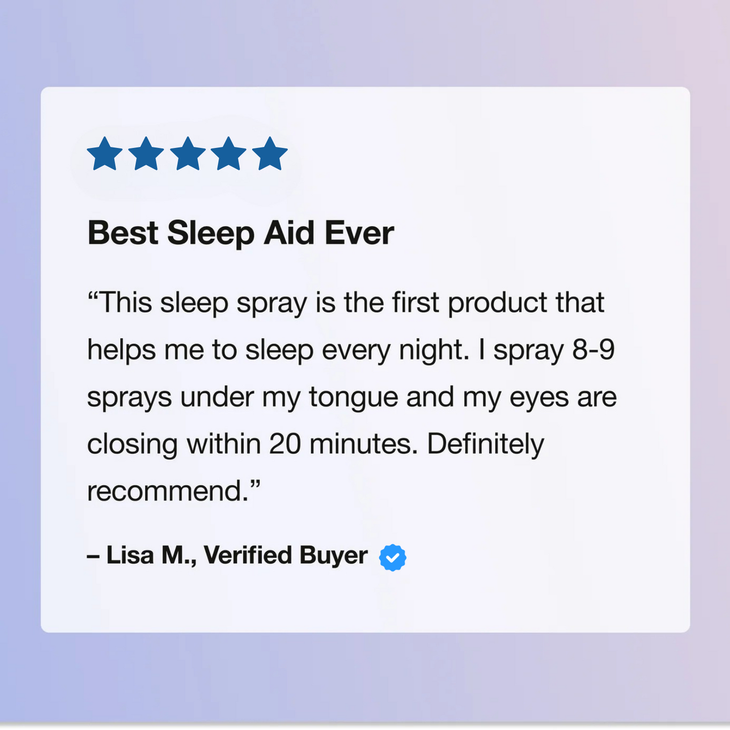 Lunera Sleep Spray